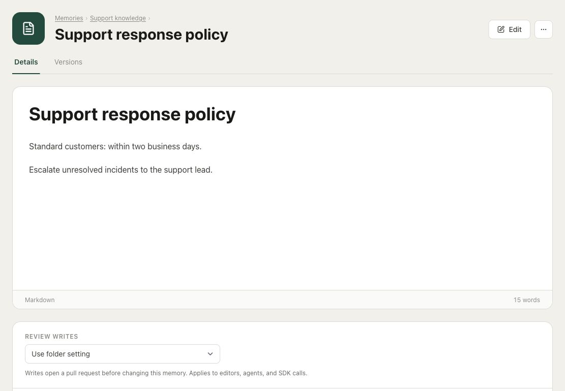 The Review writes setting for an individual document